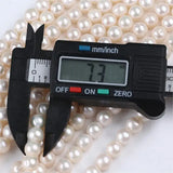 7-8mm Round Pearl Strand - DIY Jewelry Materials