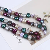 7-8mm Mixed Baroque Pearls Necklace DIY Beads