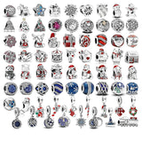 925 Silver Christmas Charm for Jewelry Making