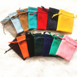 Velvet Drawstring Pouch for Wedding Christmas Favor