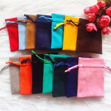Velvet Drawstring Pouch for Wedding Christmas Favor