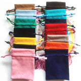 Velvet Drawstring Pouch for Wedding Christmas Favor