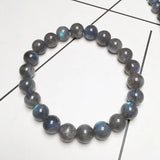 7-9MM Labradorite Bracelet Moonstone Strand Bracelet