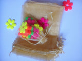 100pcs Organza Bags with Handles for Jewelry/Wedding