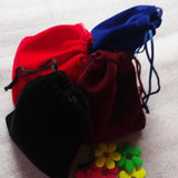 30pcs Velvet Drawstring Jewelry Pouches DIY Women Jewellery Bags