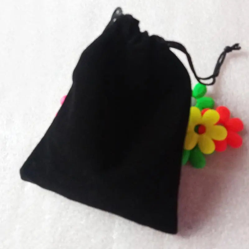 30pcs Velvet Drawstring Jewelry Pouches DIY Women Jewellery Bags