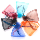 7*9cm Gauze Drawstring Gift Bag Organza Wedding Party Pouches