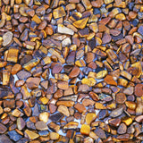 Natural Tigers Eye Tumbled Stone Chips 460g