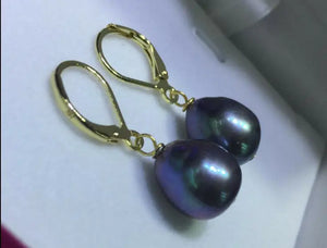 7-9mm South Sea Pearl Drop Earrings