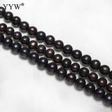 7-9mm Natural Freshwater Pearl 7-8mm Round Loose Beads Per 15 Inch Strand