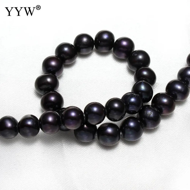 7-9mm Natural Freshwater Pearl 7-8mm Round Loose Beads Per 15 Inch Strand
