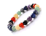 Chakra Balancing Bracelet 8mm Gemstones