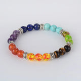 7 Chakra Bracelet Healing Balance Yoga Unisex Jewelry