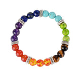 7 Chakra Bracelet Healing Balance Yoga Unisex Jewelry