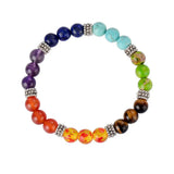 7 Chakra Bracelet Healing Balance Yoga Unisex Jewelry