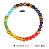 7 Chakra Bracelets Natural Stone Beaded Bangle