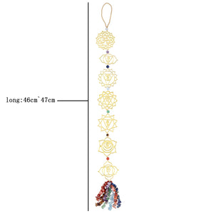 Colorful Chakra Pendant Reiki Healing Amulet Fashionable Jewelry