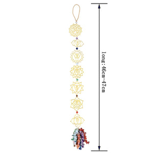 Colorful Chakra Pendant Reiki Healing Amulet Fashionable Jewelry