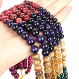 7 Chakra Multicolor Tiger Eye Stone Beads for Jewelry Making 6/8/10MM