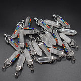 7 Chakra Natural Crystal Pendant for DIY Jewelry Making Necklace Accessories