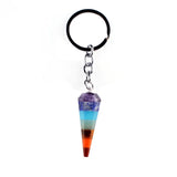 7 Chakra Stone Natural Quartz Necklaces Yoga Pendant For woman And Men Gift