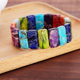 7 Chakra Yoga Healing Stone Beaded Meditation Bracelet