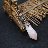 7 Chakras Stone Pendulum Healing Reiki Pendant