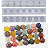 7 Chakras Silicone Resin Pendant Mold Kit