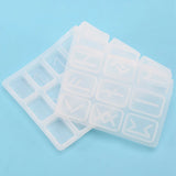 7 Chakras Stones Resin Molds with Rune Set
