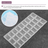 7 Chakras Stones Resin Molds with Rune Set