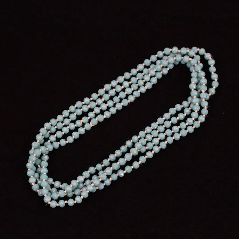 Small Glass Beads Chains, Faceted Glass Beads Jewelry