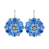 Colorful Beads Lucky Rhinestones Ethnic Clip On Earrings Statement Jewelry