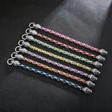 Snake Head Bracelet Stainless Steel King Chain Wristband