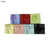 Earring Ring Storage Box with Ribbon