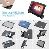 7" Lcd Acrylic Bracket Case Holder For Raspberry 3 Model B+