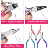 7 Pc Jewelry Making Tools Kit with Pliers, Cutters & Wires