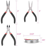 7-Piece Jewelry Pliers & Beading Tools Set