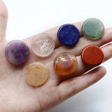 7 Pcs Chakra Tiger Eye Stone Reiki Set