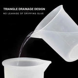 7 Pcs Silicone Measuring Cups & Tools Set for Epoxy Resin Casting DIY Crafts
