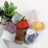 7 Natural Chakra Tumbled Stone Rock Mineral Crystal Healing Feng Shui Decor