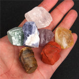7 Natural Chakra Tumbled Stone Rock Mineral Crystal Healing Feng Shui Decor