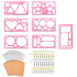 Polymer Clay Cutters Set with Earring Cards & Hooks