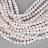 Real Natural Freshwater Pearl Beads Irregular Punch Loose Beads
