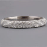 Crystal Stainless Steel Bangles for Women