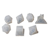 7 Shapes Dice Fillet Square Triangle Dice Mold Silicone Mould