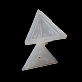7 Shapes Dice Fillet Square Triangle Dice Mold Silicone Mould