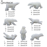 7 Shapes Silicone Mini Polar Bear Modeling Resin Mold for Crafts
