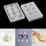 7 Small Angels Silicone Molds for DIY Key Chain Pendants