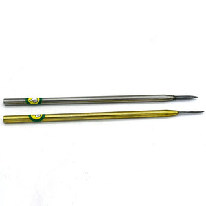 7'' Steel Burnisher Jewelers Ring Tool For Jewelry Making (2PCS)