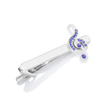 Musical Note Tie Clip High Enamel Poker Tie Bar for Men